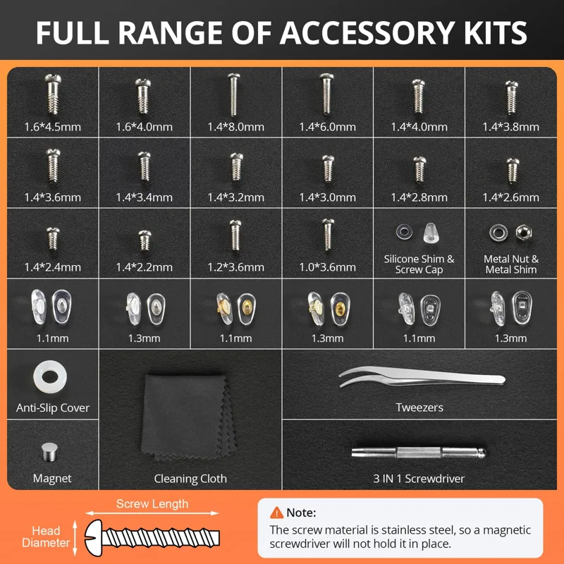 Eyeglass Repair Tool Kit with  - Micro Screwdriver Kit review and price