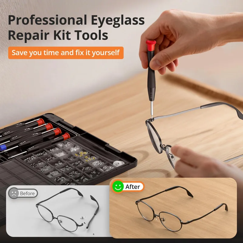 Eyeglass Repair Tool Kit with  - Micro Screwdriver Kit review and price