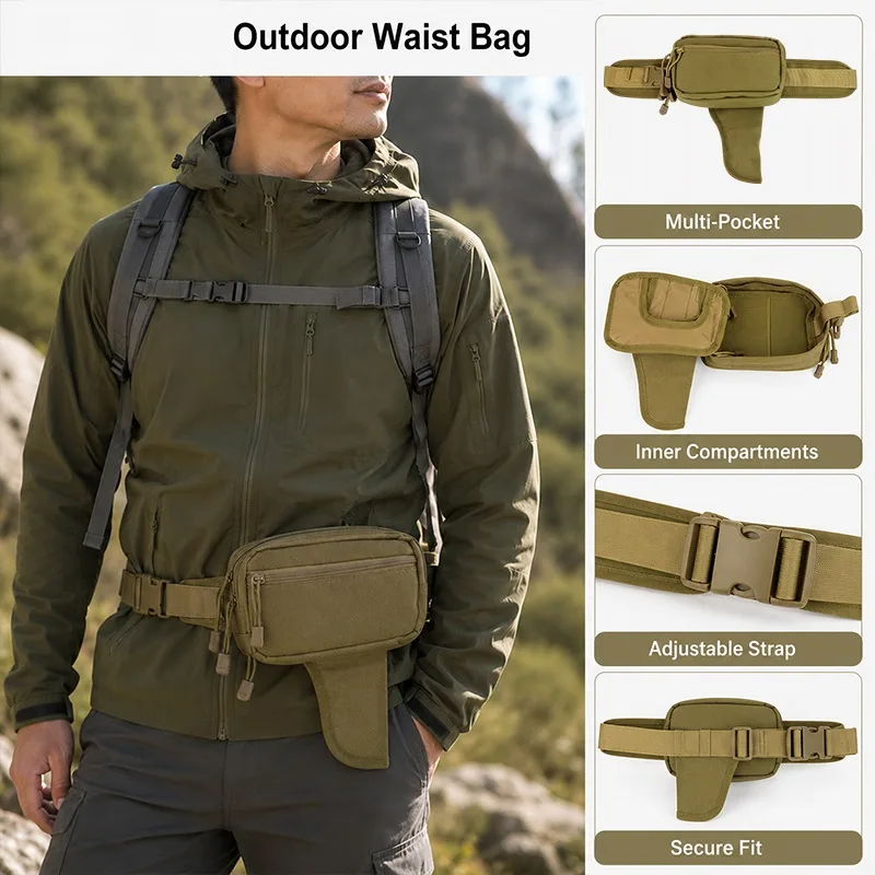 Multifunctional Waist Bag Nylo - Edc Carry For Men review and price