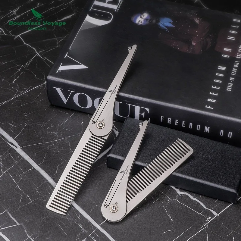 Pure Titanium Foldable Hair Co - Comb Pocket Titanium review and price